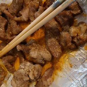 キャンプやBBQで鶏肉焼き♪山賊焼き風♪ケバブ♪